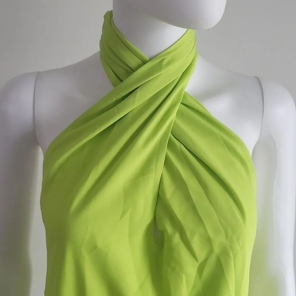 Show Me Your MuMu Jasmine Halter Mini Dress - Picture 3 of 12